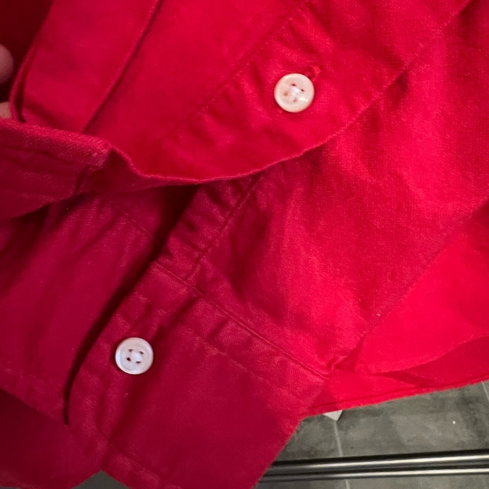 Red Polo Ralph Lauren Button-Up Shirt - Picture 9 of 10